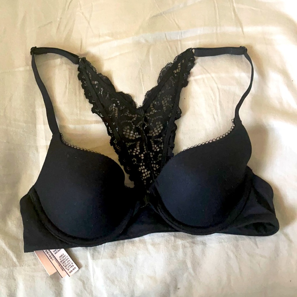 Victoria’s Secret push up very sexy 32B black